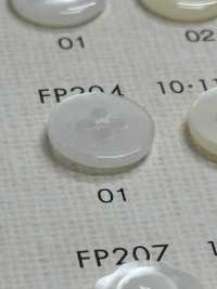FP204 DAIYA KNÖPFE Muschelfarbener Polyesterknopf[Taste] DAIYA BUTTON(DAIYA BUTTON) Sub-Foto