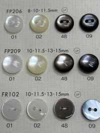 FP209 DAIYA KNÖPFE Muschelfarbener Polyesterknopf[Taste] DAIYA BUTTON(DAIYA BUTTON) Sub-Foto