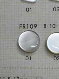 FR109 DAIYA KNÖPFE Muschelfarbener Polyesterknopf[Taste] DAIYA BUTTON(DAIYA BUTTON) Sub-Foto
