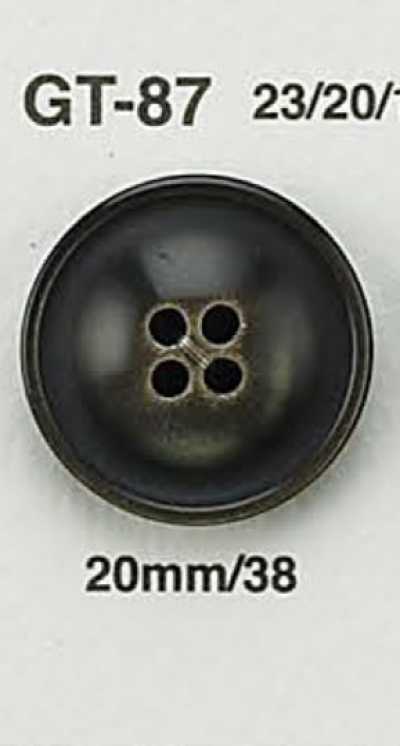 GT87 Knopf im Muschelstil