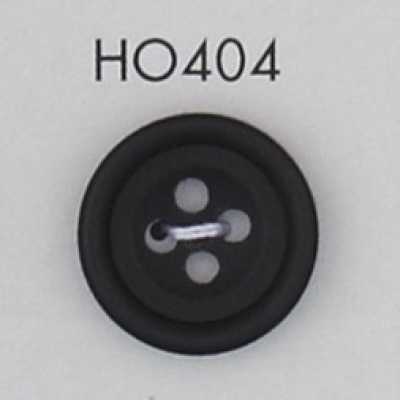HO404 Knopf aus echtem Büffelhorn, Naturmaterial, 4-Loch