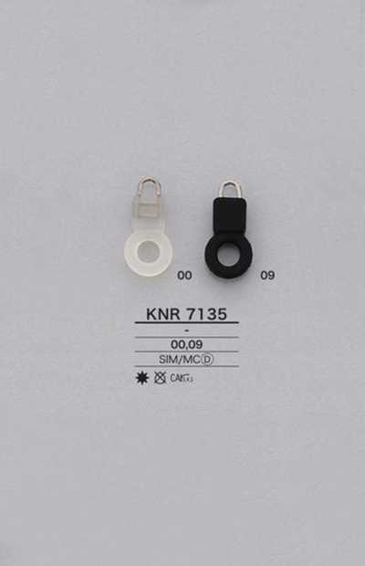 KNR7135 Silikonring-Reißverschlussanhänger (Zuglasche)