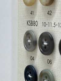 KSB80 Eleganter, Farbintensiver 4-Loch-Polyesterknopf[Taste] DAIYA BUTTON(DAIYA BUTTON) Sub-Foto