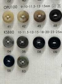 KSB80 Eleganter, Farbintensiver 4-Loch-Polyesterknopf[Taste] DAIYA BUTTON(DAIYA BUTTON) Sub-Foto