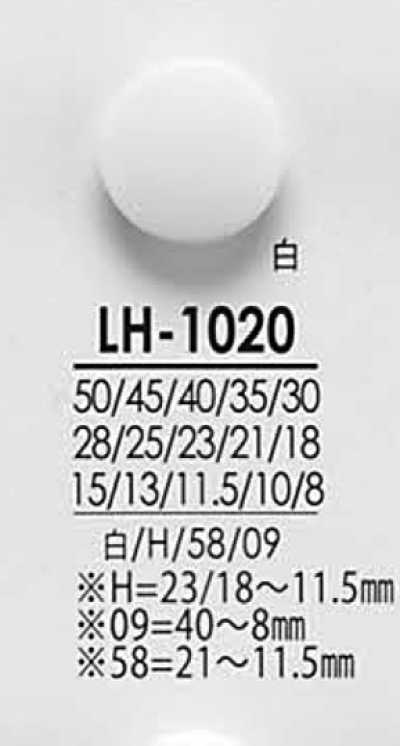 LH1020 Knöpfe für Hemden bis Mäntel, für schwarze und gefärbte Kleidung