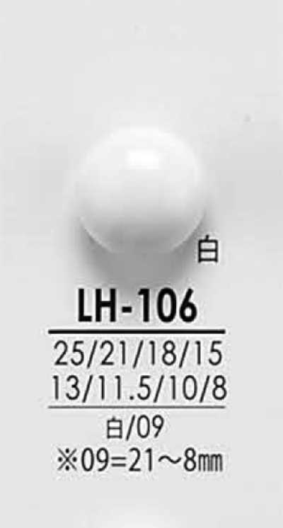 LH106 Schwarze und färbbare Knöpfe für Hemden bis Mäntel