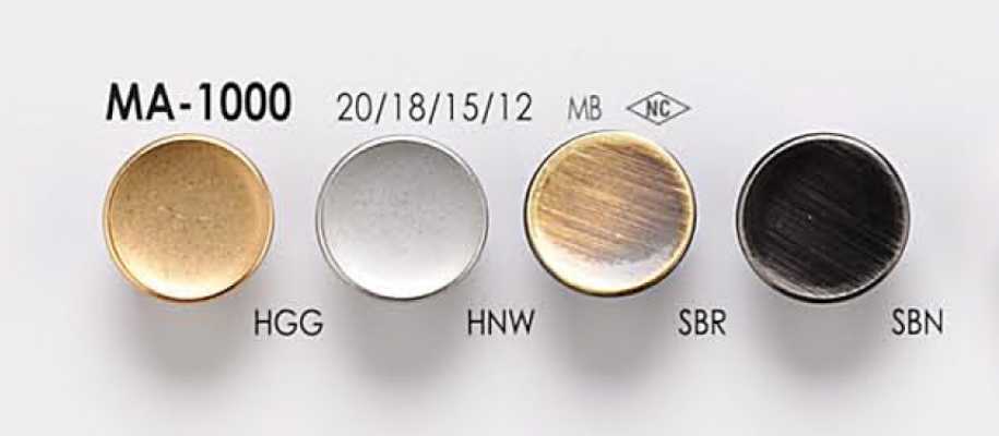 MA1000 Metallknopf