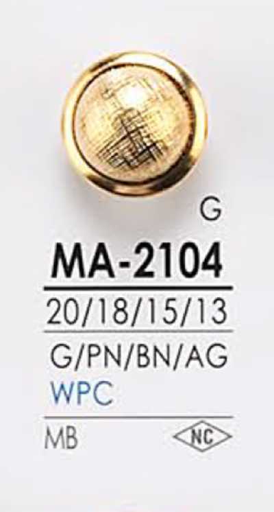 MA2104 Metallknopf