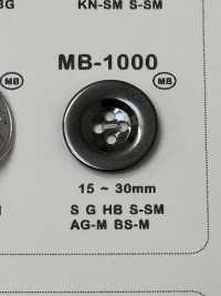 MB1000 Einfacher 4-Loch-Metallknopf[Taste] DAIYA BUTTON(DAIYA BUTTON) Sub-Foto