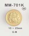 MM701K Metallknopf