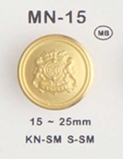 MN15 Metallknopf