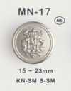 MN17 Metallknopf