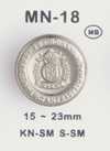 MN18 Metallknopf