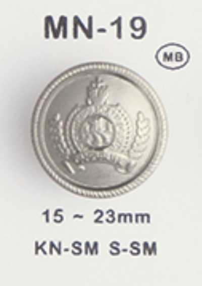 MN19 Metallknopf