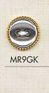 MR9GK Wunderschöner Kunststoffknopf Mit Zwei Löchern