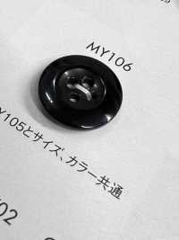 MY106 4-Loch-Knopf Mit Polyesterharzrand[Taste] DAIYA BUTTON(DAIYA BUTTON) Sub-Foto