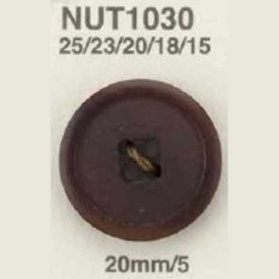 NUT1030 Nuss-4-Loch-Knopf