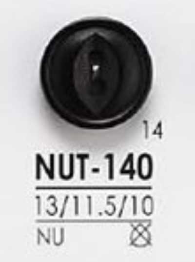 NUT140 Nuss-2-Loch-Knopf