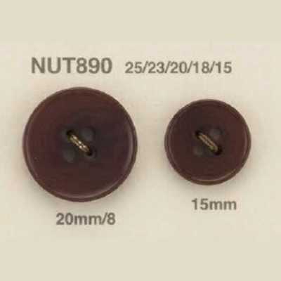 NUT890 Nuss 4-Loch-Frontlochknopf