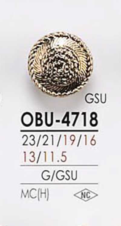 OBU4718 Metallknopf