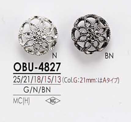 OBU4827 Metallknopf