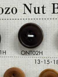 ONT02H 4-Loch-Knopf Aus Naturmaterial Steinnuss[Taste] DAIYA BUTTON(DAIYA BUTTON) Sub-Foto