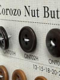 ONT02H 4-Loch-Knopf Aus Naturmaterial Steinnuss[Taste] DAIYA BUTTON(DAIYA BUTTON) Sub-Foto