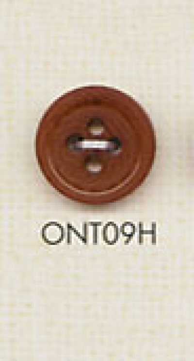 ONT09H 4-Loch-Knopf aus natürlichem Corozo-Nussmaterial