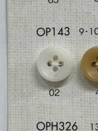 OP143 Einfache Ruhige Farbe 4-Loch-Polyester-Knopf[Taste] DAIYA BUTTON(DAIYA BUTTON) Sub-Foto