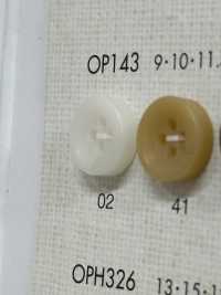 OP143 Einfache Ruhige Farbe 4-Loch-Polyester-Knopf[Taste] DAIYA BUTTON(DAIYA BUTTON) Sub-Foto