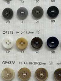 OP143 Einfache Ruhige Farbe 4-Loch-Polyester-Knopf[Taste] DAIYA BUTTON(DAIYA BUTTON) Sub-Foto