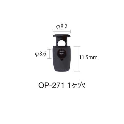OP271 Stopper (1 Loch)