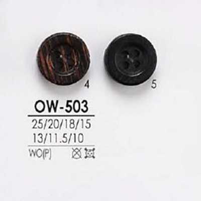 OW503 Holz/Sperrholz-Frontloch-4-Loch-Knopf