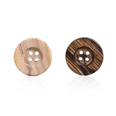 OW7500 Holzknopf mit 4 Löchern
