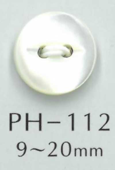 PH112 Katzenaugen-Muschelknopf