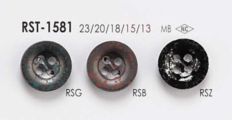 RST1581 4-Loch-Metallknopf für Jacken und Anzüge