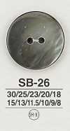 SB26 Muschelknopf