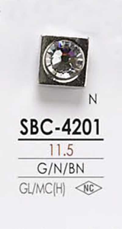 SBC4201 Kristallstein-Knopf