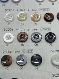 SC204 DAIYA KNÖPFE Schlagfest HYPER LANGLEBIG &quot;&quot; Serie Shell Like Polyester Button &quot;&[Taste] DAIYA BUTTON(DAIYA BUTTON) Sub-Foto