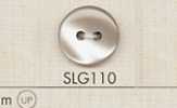 SLG110 DAIYA BUTTONS Schalenoptik-Polyesterknopf