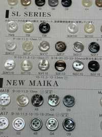 SLS110 DAIYA KNÖPFE Muschelfarbener Polyesterknopf[Taste] DAIYA BUTTON(DAIYA BUTTON) Sub-Foto