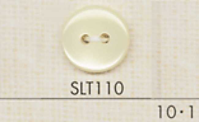 SLT110 DAIYA BUTTONS Schalenoptik-Polyesterknopf