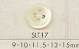 SLT17 DAIYA BUTTONS Muschelartiger Polyesterknopf