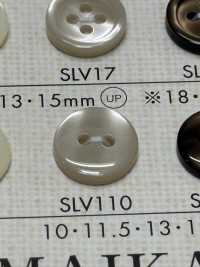 SLV110 DAIYA KNÖPFE Muschelfarbener Polyesterknopf[Taste] DAIYA BUTTON(DAIYA BUTTON) Sub-Foto