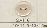 SLV110 DAIYA BUTTONS Schalenoptik-Polyesterknopf