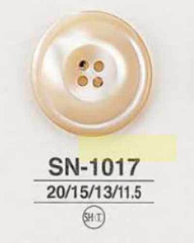SN1017 Takase Perlmutt-Vierlochknopf