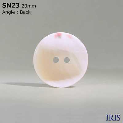 SN23 Natürliches Material, Hergestellt Von Takase Shell, 2 Löcher, Glänzender Knopf[Taste] IRIS Sub-Foto