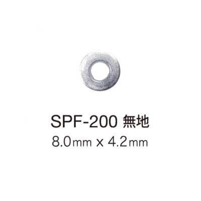 SPF200 Flache Öse 8mm × 4.2mm