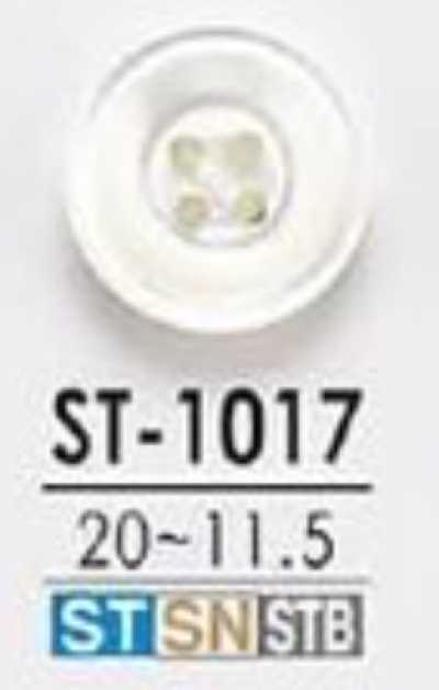 ST1017 Takase Shell 4-Loch Glanzknopf