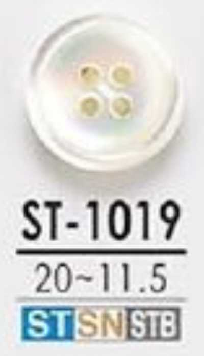 ST1019 Takase Shell 4-Loch Glanzknopf